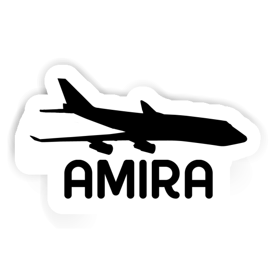 Autocollant Amira Jumbo-Jet Notebook Image