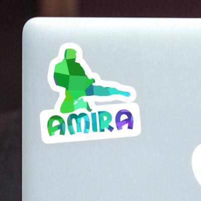 Karateka Sticker Amira Notebook Image