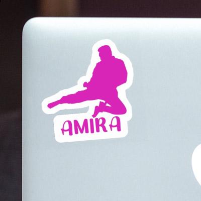 Sticker Amira Karateka Notebook Image