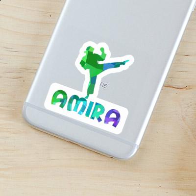 Amira Sticker Karateka Notebook Image