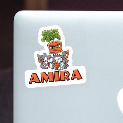 Sticker Amira Monster Carrot Laptop Image