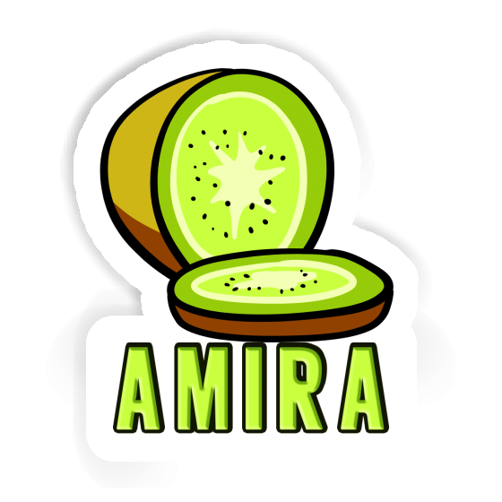 Aufkleber Amira Kiwi Laptop Image