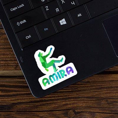 Autocollant Grimpeur Amira Laptop Image