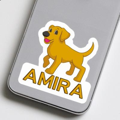 Aufkleber Amira Labrador Gift package Image