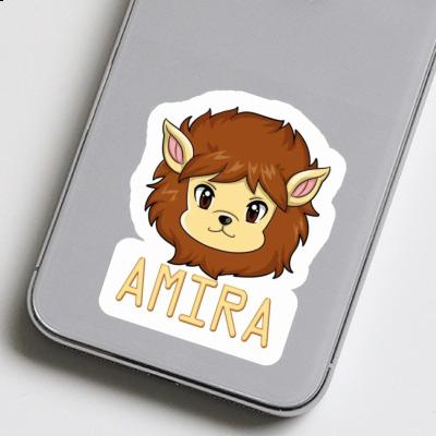 Sticker Lionhead Amira Laptop Image