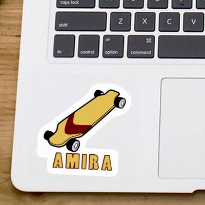 Sticker Longboard Amira Notebook Image