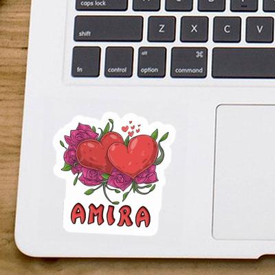 Amira Sticker Heart Laptop Image