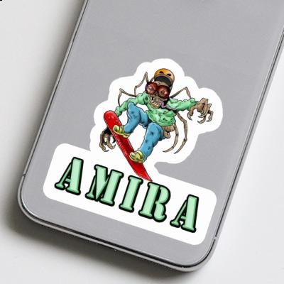 Amira Sticker Snowboarder Gift package Image