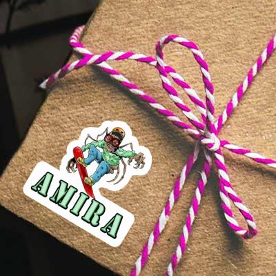 Amira Sticker Snowboarder Gift package Image