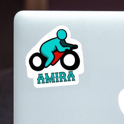 Motorbike Sticker Amira Laptop Image