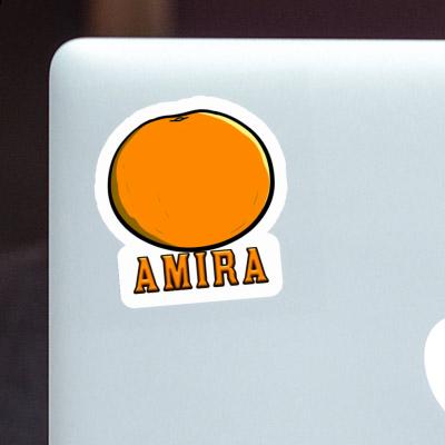 Amira Sticker Orange Gift package Image