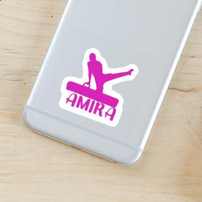 Amira Sticker Gymnast Laptop Image