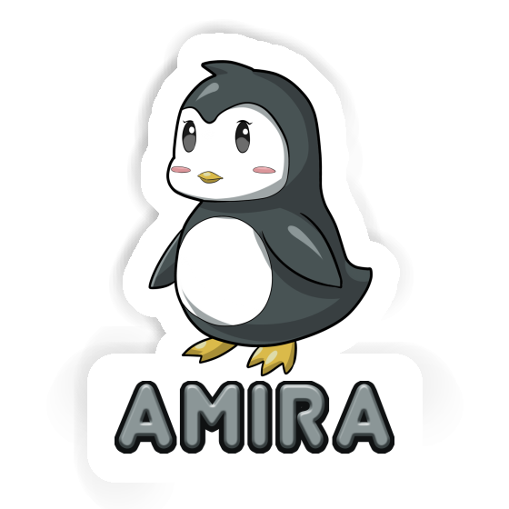 Sticker Penguin Amira Laptop Image