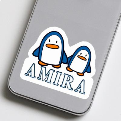 Sticker Penguin Amira Gift package Image