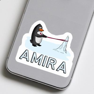 Amira Autocollant Pingouin Laptop Image