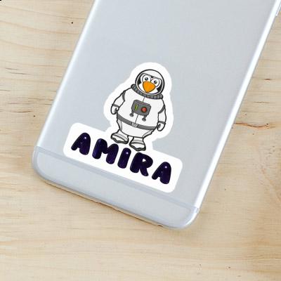 Sticker Amira Penguin Gift package Image