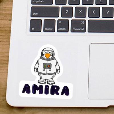 Sticker Amira Penguin Notebook Image