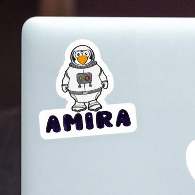 Sticker Amira Penguin Laptop Image