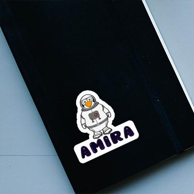 Sticker Amira Penguin Gift package Image