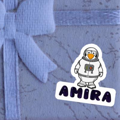 Sticker Amira Penguin Gift package Image