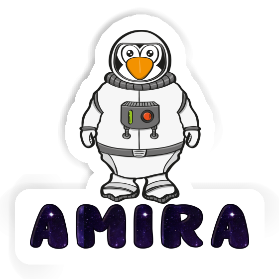 Sticker Amira Penguin Laptop Image