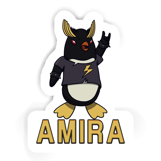 Rocking Penguin Sticker Amira Gift package Image