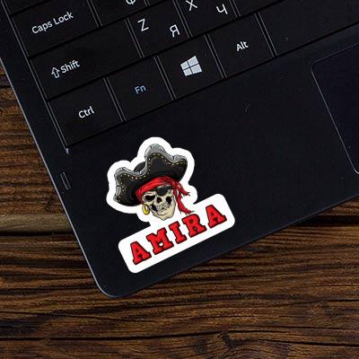 Amira Sticker Pirate-Head Notebook Image