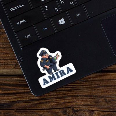 Amira Sticker Polizist Notebook Image