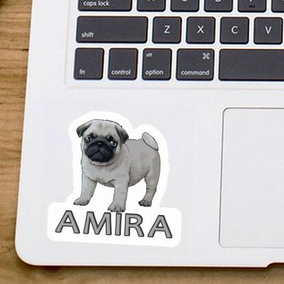 Sticker Amira Mops Notebook Image