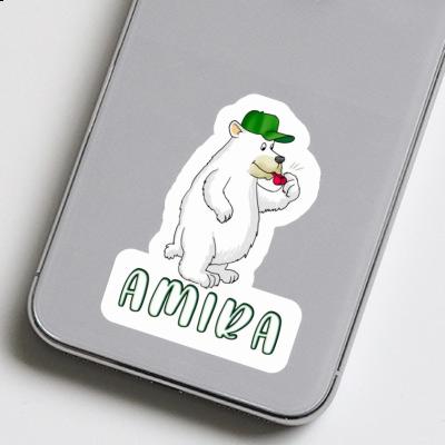 Bear Sticker Amira Notebook Image