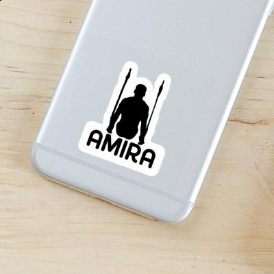 Amira Sticker Ring gymnast Laptop Image