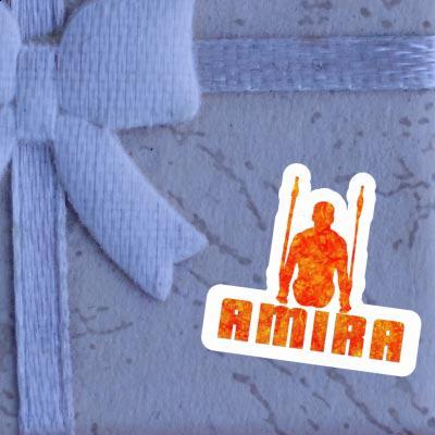 Sticker Amira Ring gymnast Laptop Image