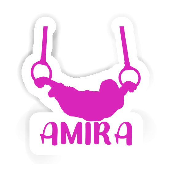 Amira Autocollant Gymnaste aux anneaux Gift package Image