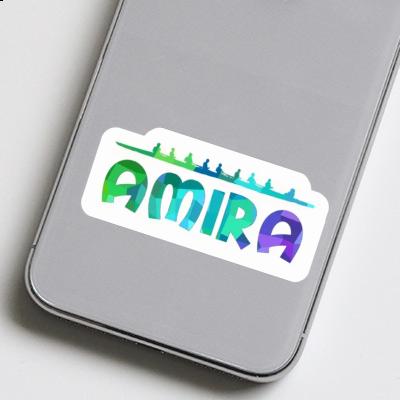 Sticker Amira Rowboat Notebook Image