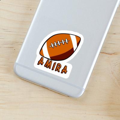 Rugby Ball Sticker Amira Image