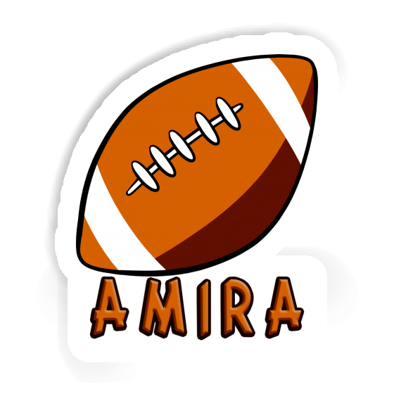 Rugby Ball Sticker Amira Gift package Image