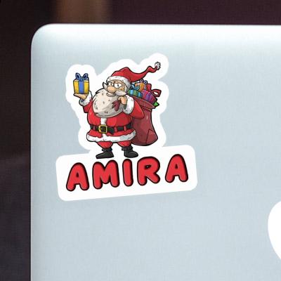 Weihnachtsmann Sticker Amira Laptop Image