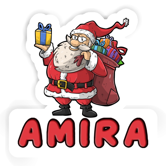 Weihnachtsmann Sticker Amira Gift package Image