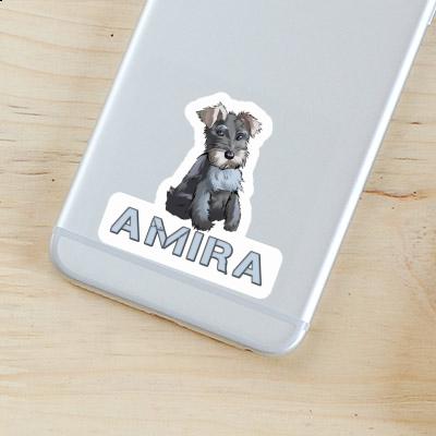 Sticker Amira Schnauzer Laptop Image