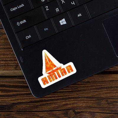 Amira Sticker Sailboat Notebook Image