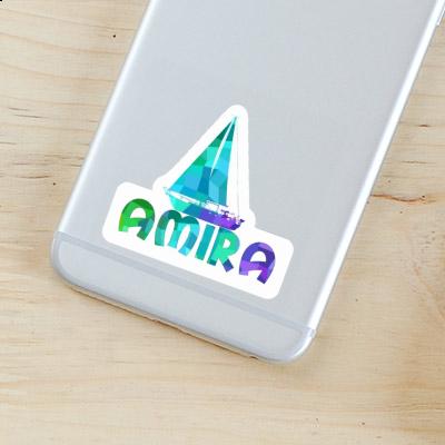 Sticker Sailboat Amira Gift package Image