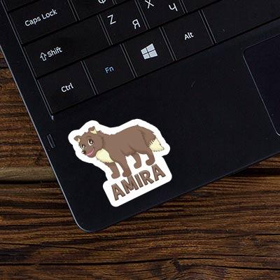 Sticker Dog Amira Laptop Image