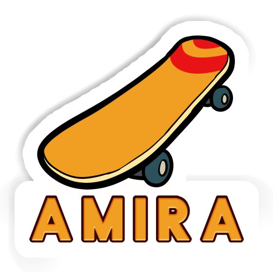 Autocollant Amira Skateboard Image