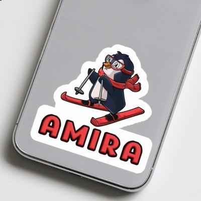 Sticker Amira Skier Gift package Image