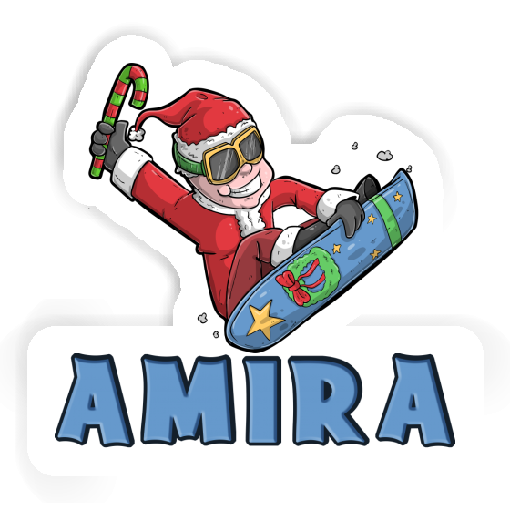 Sticker Amira Snowboarder Gift package Image