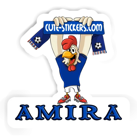 Sticker Amira Rooster Gift package Image