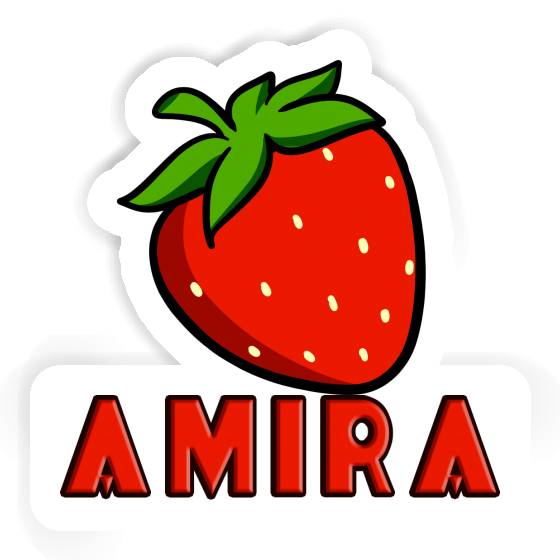 Amira Sticker Strawberry Image