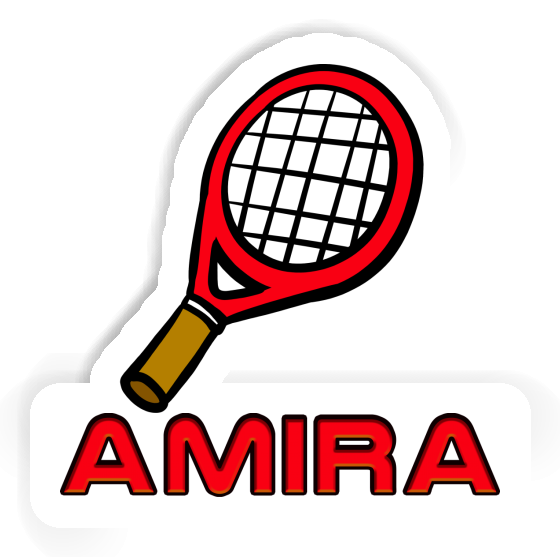 Tennisschläger Aufkleber Amira Laptop Image