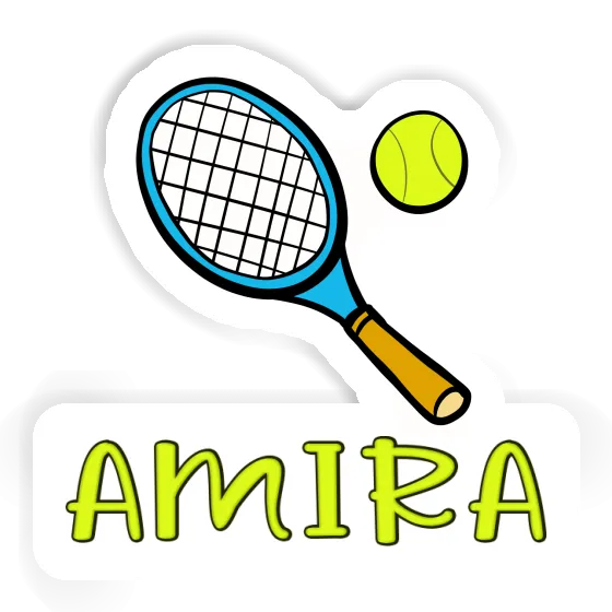 Sticker Tennis Racket Amira Image