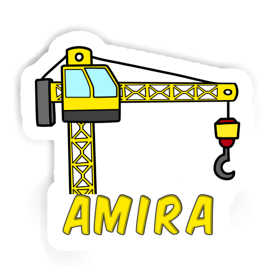 Amira Sticker Tower Crane Notebook Image